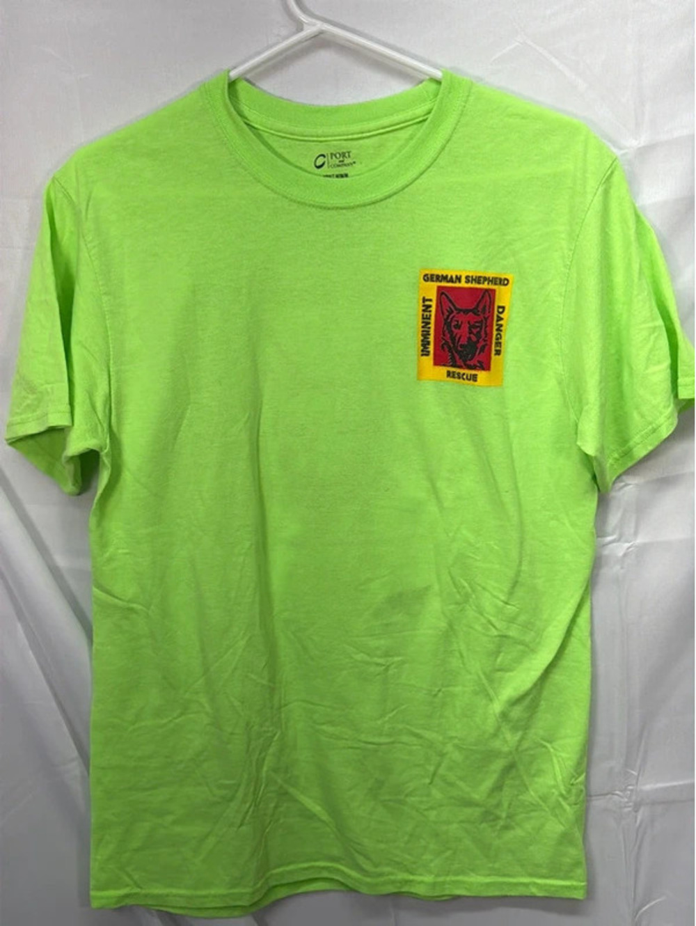 German Shepherd intimate danger, rescue T-shirt
